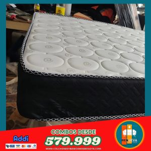 COLCHON BASICO 140 SEMI - ORTOPEDICO 25 CM DE GRUESO