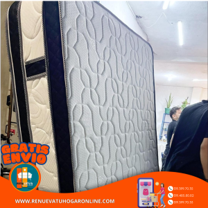 Colchón 140x190 Pillow Top Básico 30–35 cm – Confort y soporte duradero