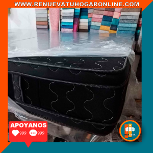 Colchón 140x190 Pillow Top Básico 30–35 cm – Confort y soporte duradero