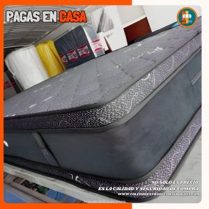 Colchón 140x190 Pillow Top Básico 30–35 cm – Confort y soporte duradero